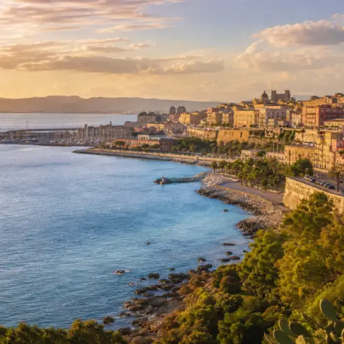 sardinia-golden-hour-coastal-harbour-cityscape